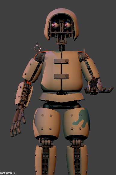 Animatronic Shell Fiber Glass Shell by FnafKingOfCre on DeviantArt