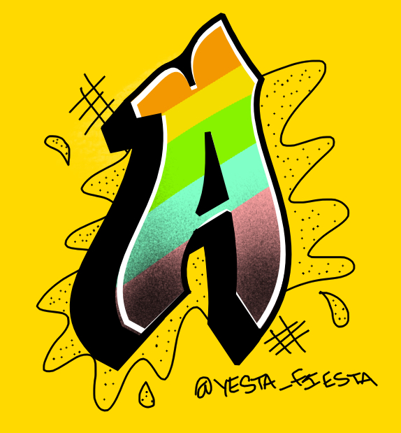 A Graffiti Street Art Letter By Yestafiesta On Deviantart A Graffiti Street Art Letter By Yestafiesta On Deviantart