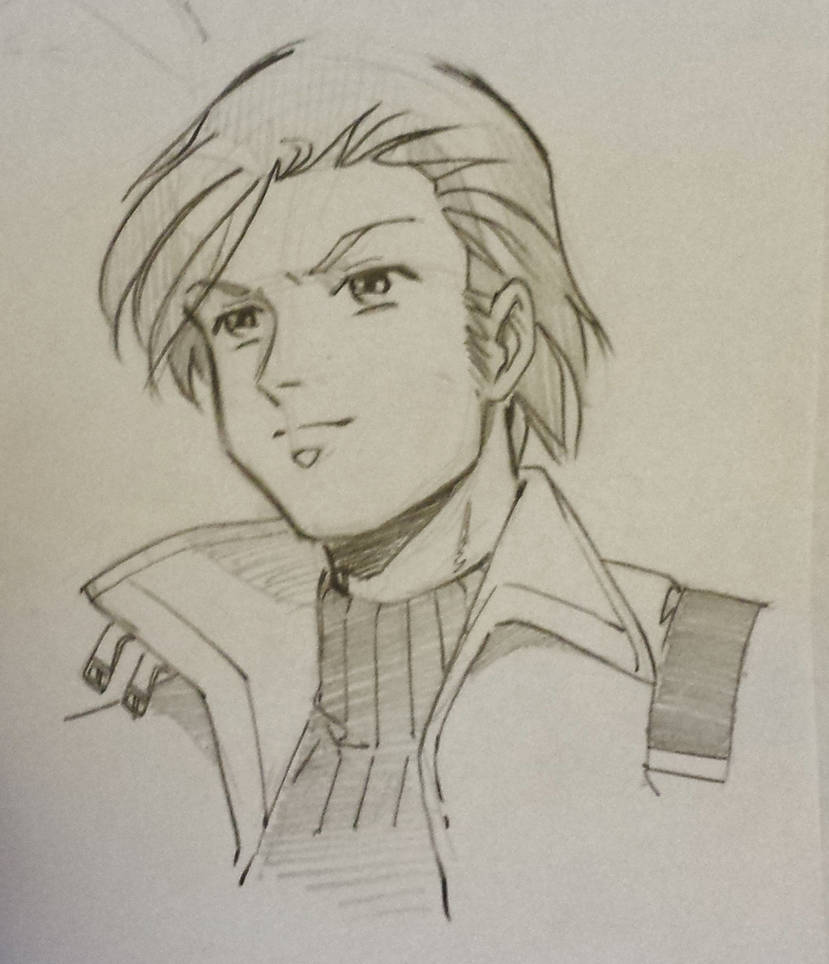 Protagonist Drawing Examples Protagonist_Practice Sketch by Jinath on DeviantArt