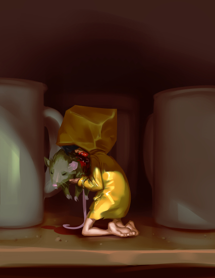 pix Little Nightmares Six Fanart Blood little nightmares by grobi grafik on