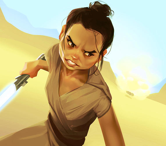 Rey by Grobi-Grafik on DeviantArt