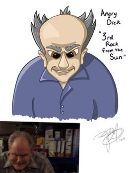 Angry Dick from Third Rock From the Sun