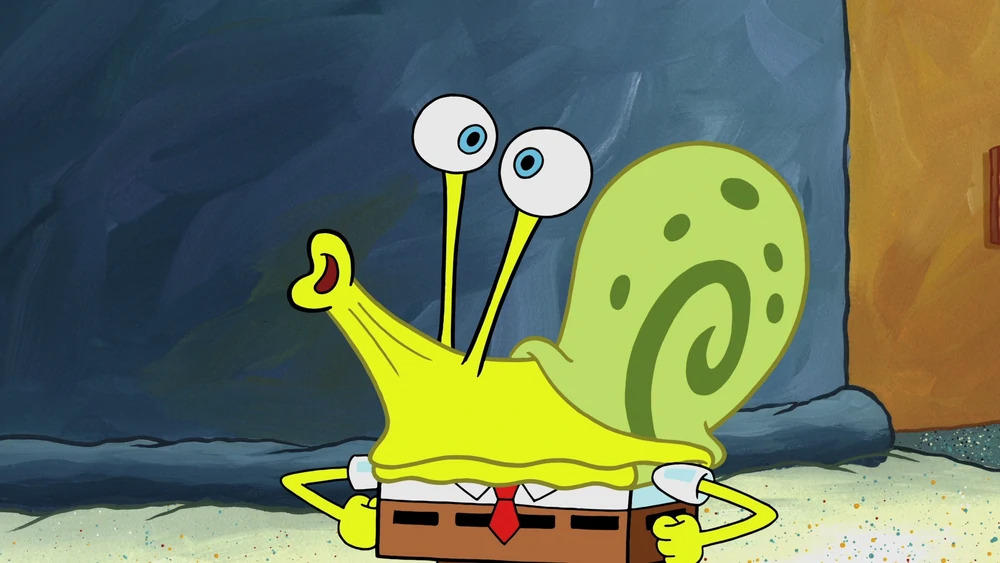 Spongebob as Gary by KingConnor372 on DeviantArt