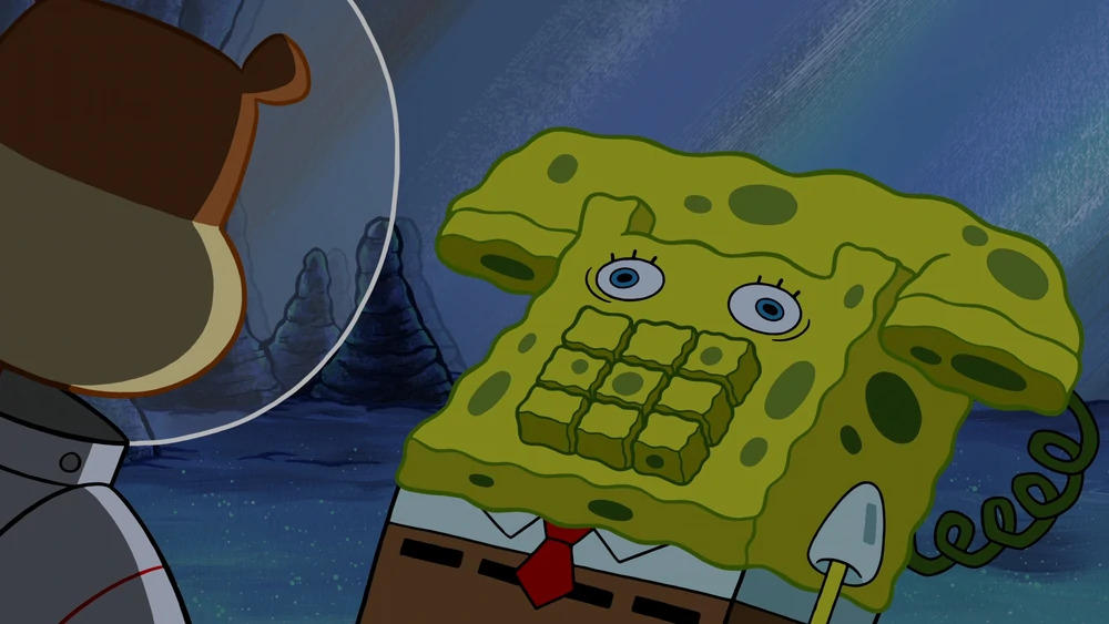 Spongebob as a Telephone by KingConnor372 on DeviantArt
