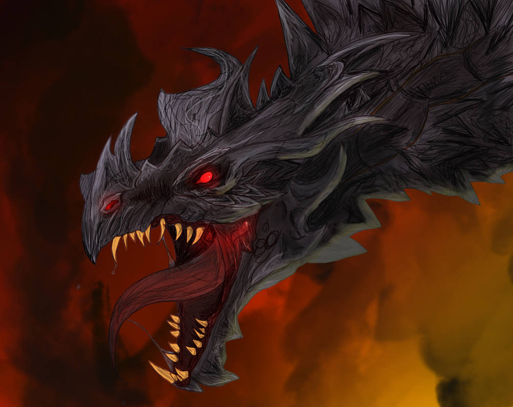 Alduin, The World Eater by Fienduredraws on DeviantArt