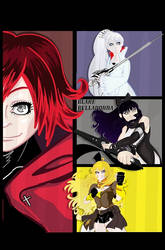 RWBY Poster WIP