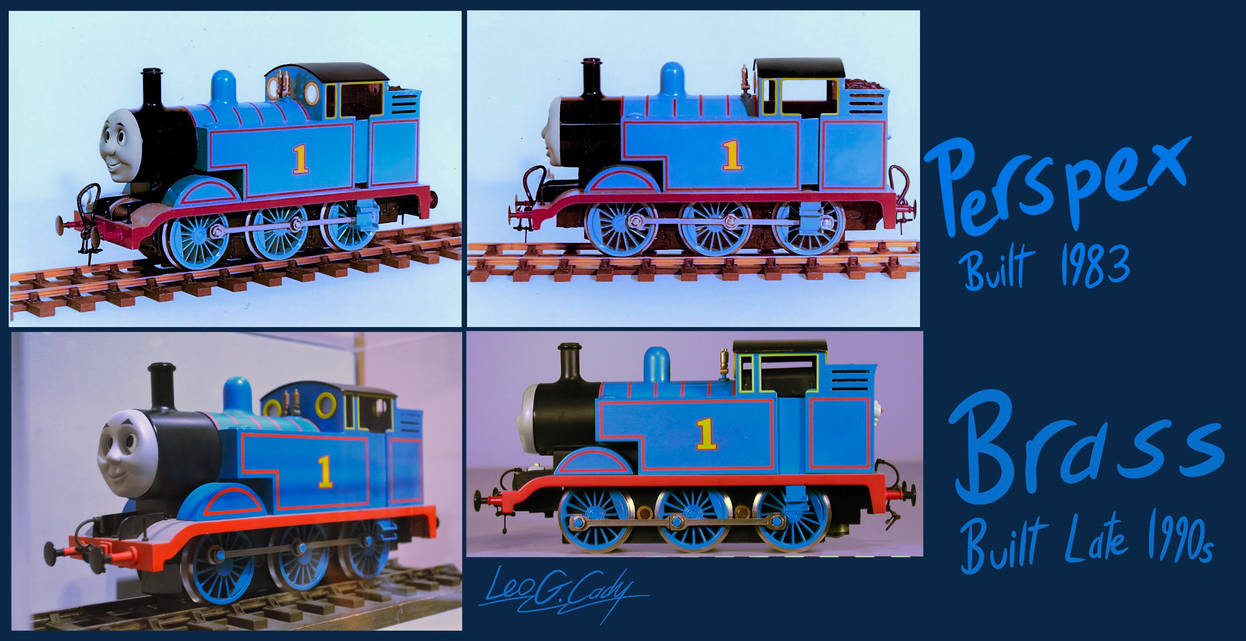 Thomas model comparison by LeoGCady on DeviantArt