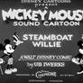Steamboat Willie title card