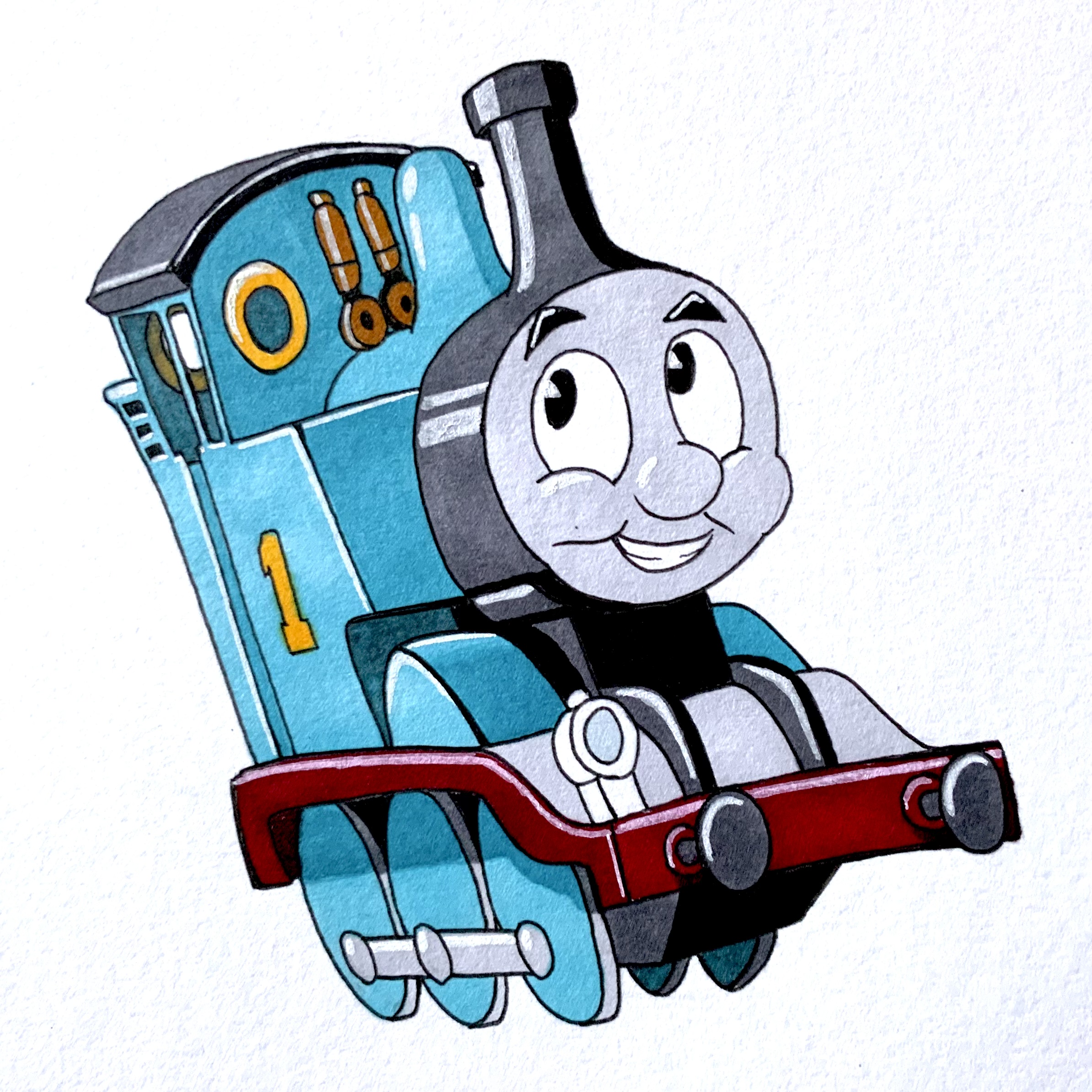 Thomas Rws Side View RWS (Thomas) at 77 by LeoGCady on DeviantArt