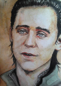 Loki watercolor 3