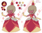 Sapphire Padparadscha / Gemsona Reference  by TrustyArts