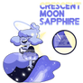 Gem Adopt / Crescent Moon Sapphire (closed)