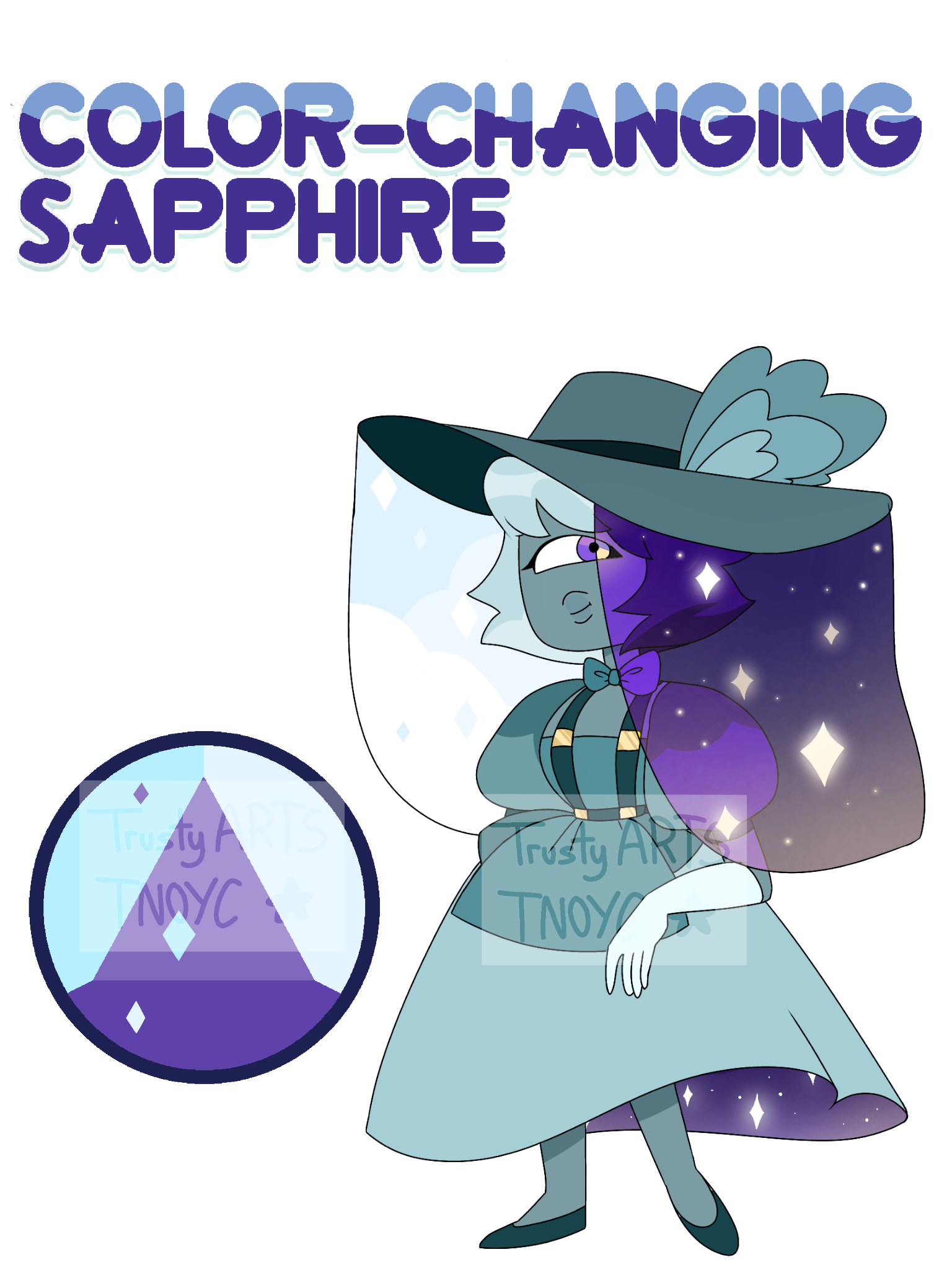 Gem adopt / Color-Changing Sapphire ( closed )