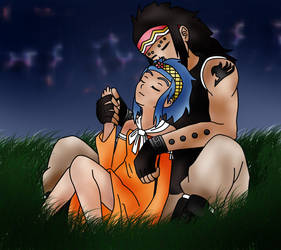 Twilight Nap - Gajeel x Levy