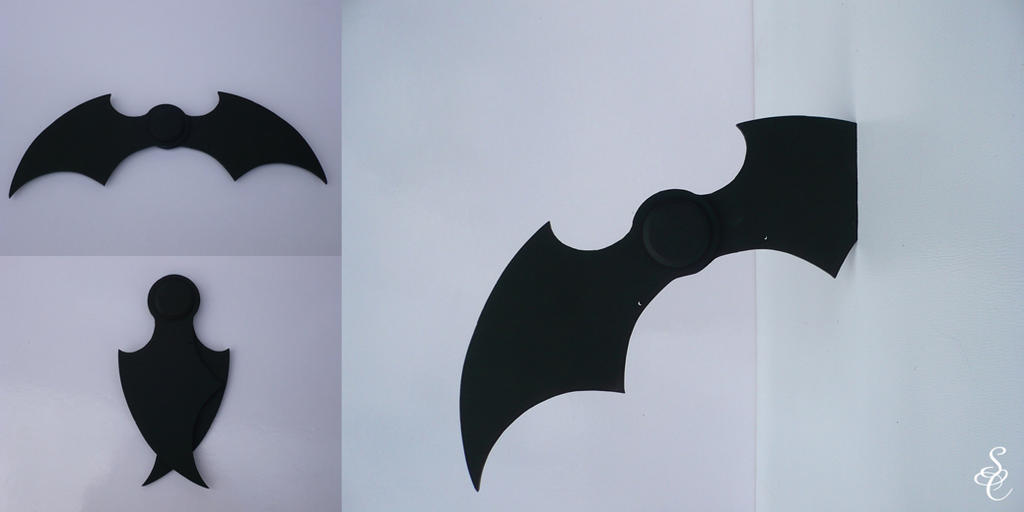 Spring Loaded Batarang by CoolingGiant on DeviantArt