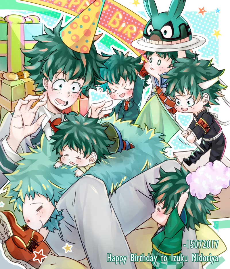 HAPPY BIRTHDAY TO IZUKU// by joycep6b15 on DeviantArt
