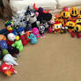 My PacMan Plush Collection