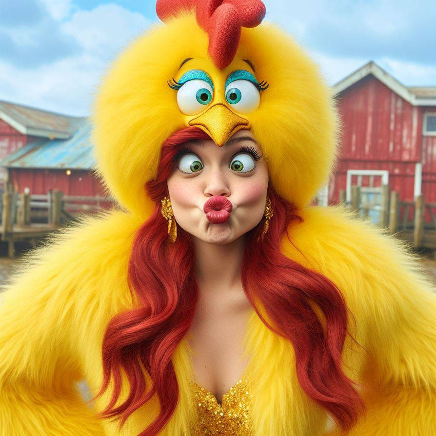 Chickened Ariel by HeraldDoggy on DeviantArt