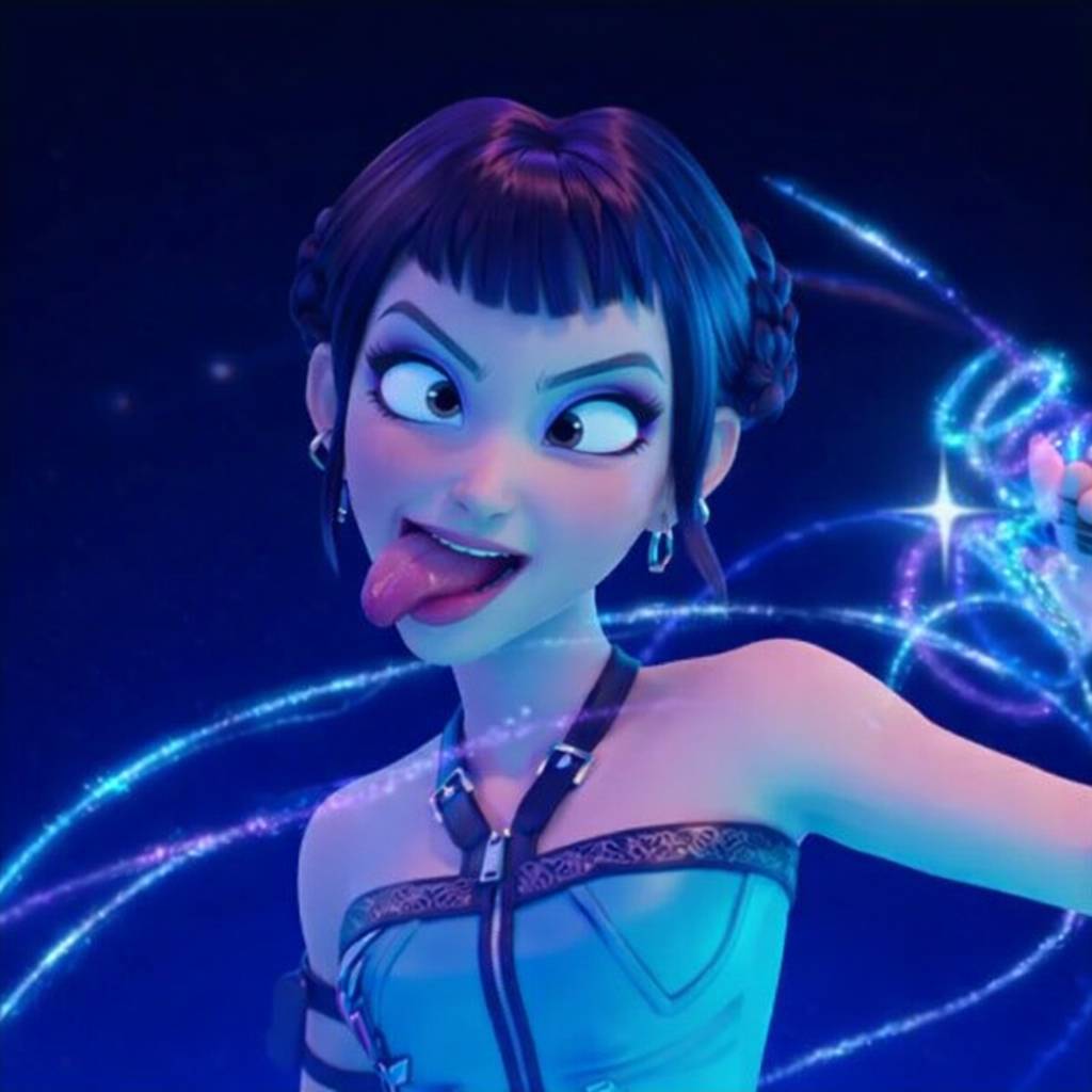 Zoey Rapping Scary Zoey's Crazy Face by HeraldDoggy on DeviantArt