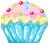 FREE ICON - Cupcake [Without Sprinkles]