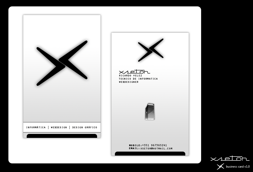 xsetor Business Card v1.0