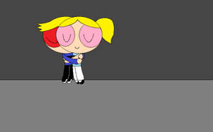 Boomer Hugging Bubbles