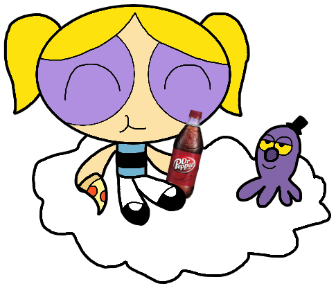 Bubbles on a white cloud with Octi 2 by JordanMeadowsGames on DeviantArt