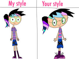 My style and Jon's style Challenge