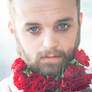 Rose Flower Beard 1