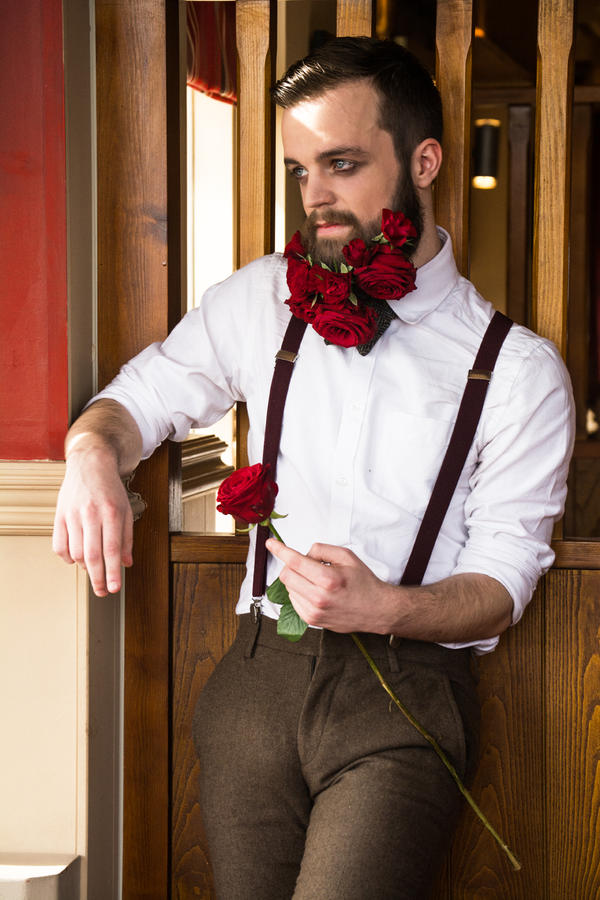 Rose Flower Beard 2