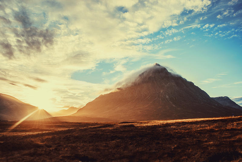 Sunset at Glencoe