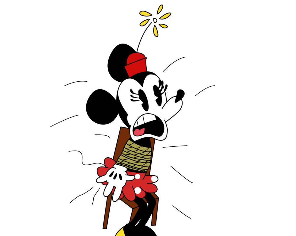 Minnie Mouse tied up to a chair Paul Rudish style by Gatty8 on DeviantArt