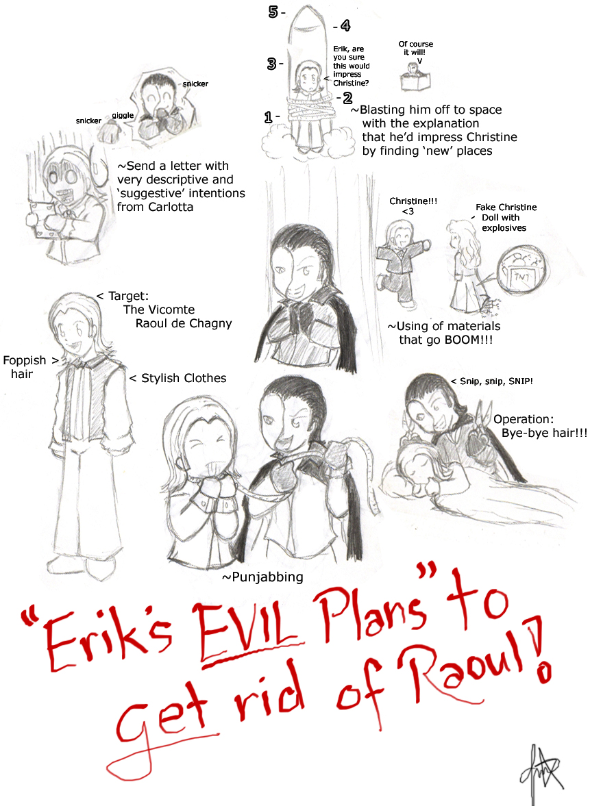 Erik's EVIL Plans by RRe on DeviantArt
