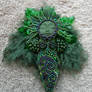 Leafy Beaded Goddess Doll