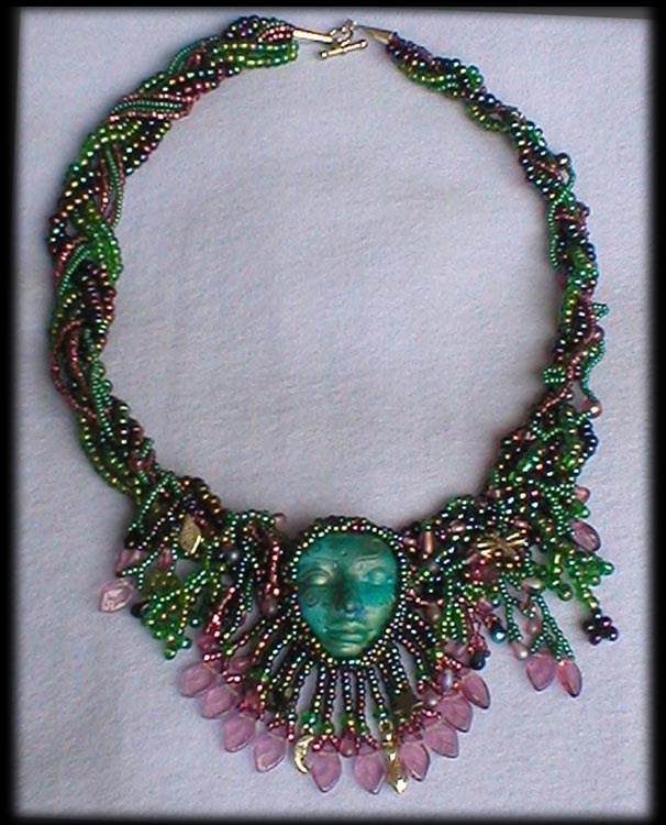 Secret Garden Beaded Necklace