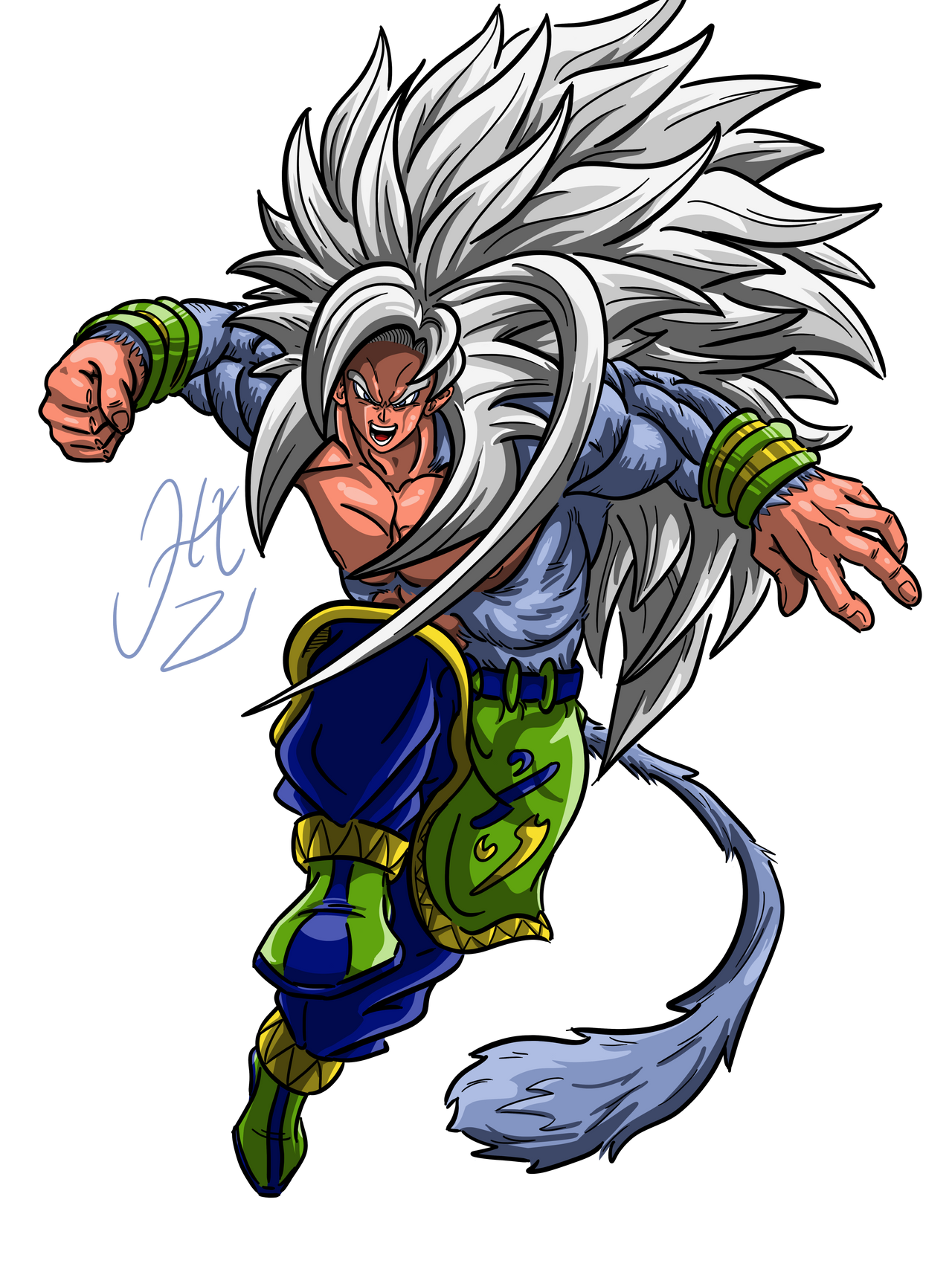 Ssj5 Goku SSJ5 by Hefextuz on DeviantArt