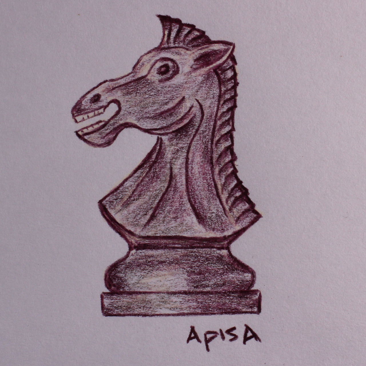 Deviantart Chess Knight Knight Chess Piece freehand drawing by artstartgo on DeviantArt