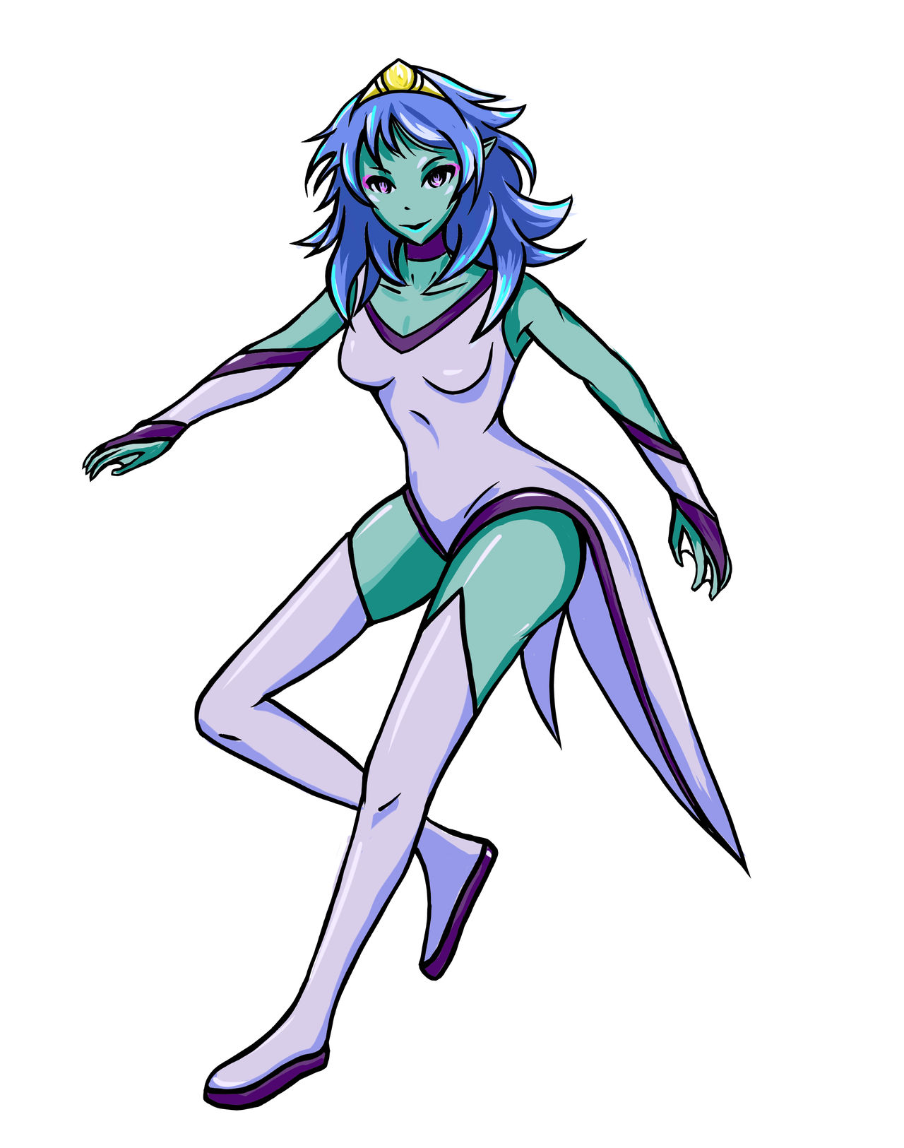 River Nymph Fan Art by artofadamada on DeviantArt