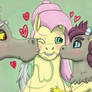 FutureHooves: Fluttercord - Kisses for Mom