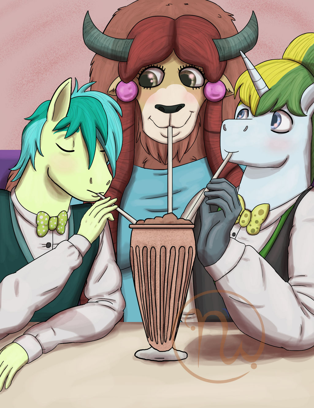 Life with Yona: Two Stallions and a Milkshake