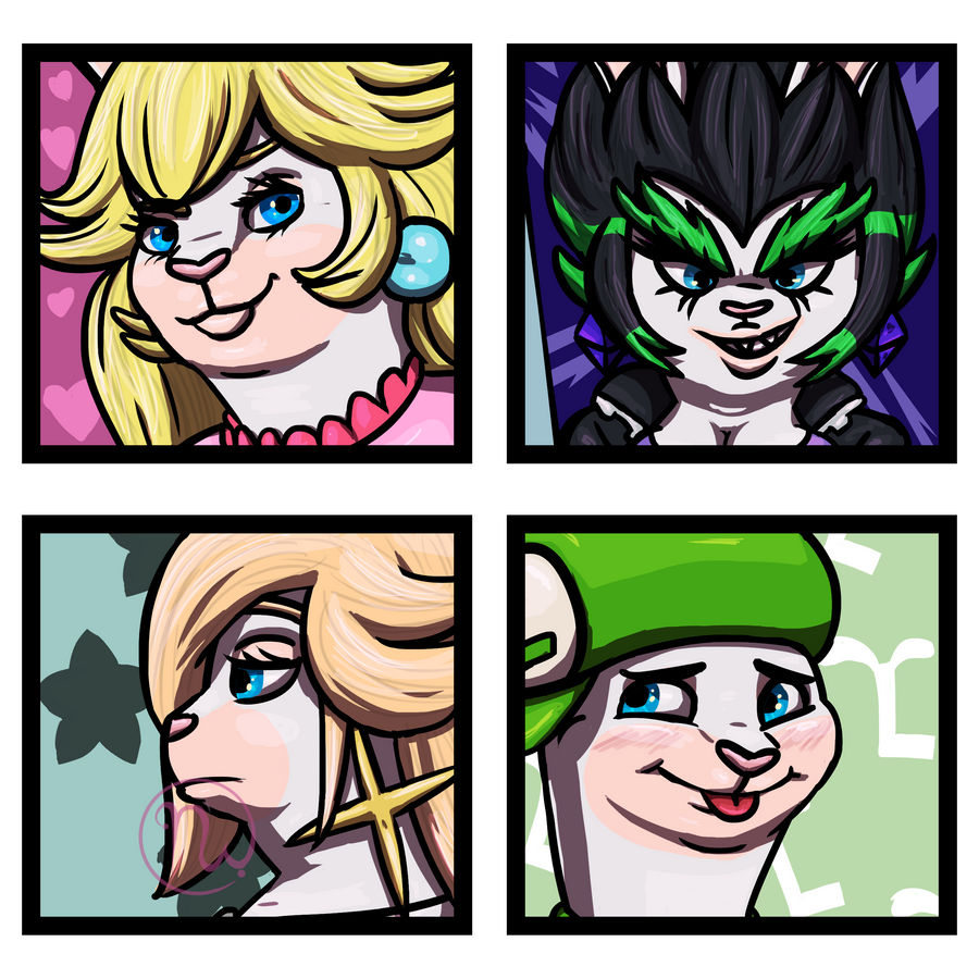 Pretty Rabbid Faces by Azurllinate on DeviantArt