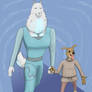 A Wolf and Her Dawg