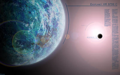 Exoplanet with HUD