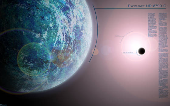 Exoplanet with HUD