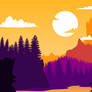 Flat Background MLP 1