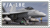 F-18E Stamp