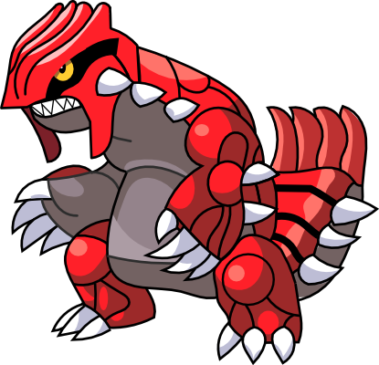 Groudon Sprite Vector