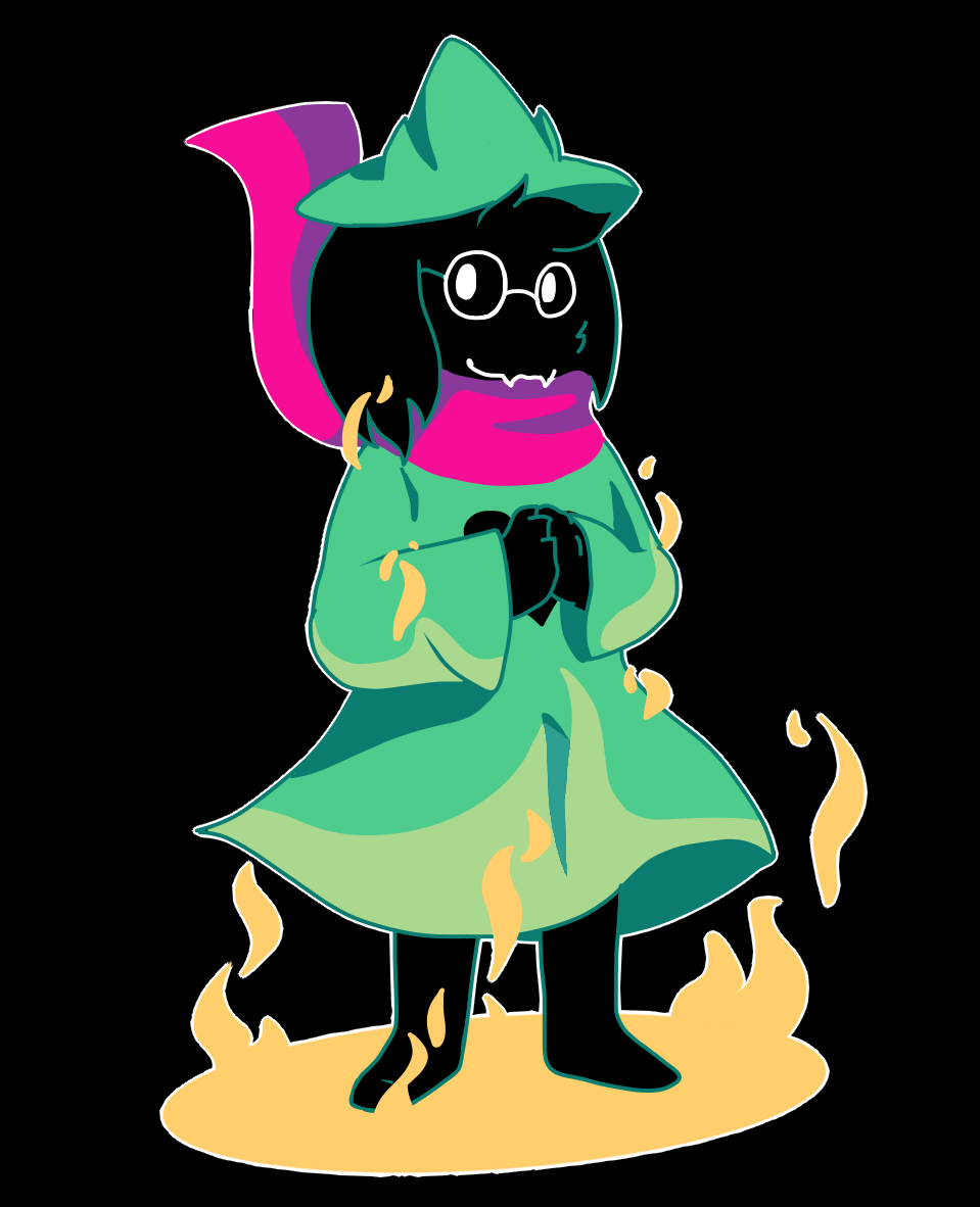 Ralsei by BubbledCoffeeCat on DeviantArt