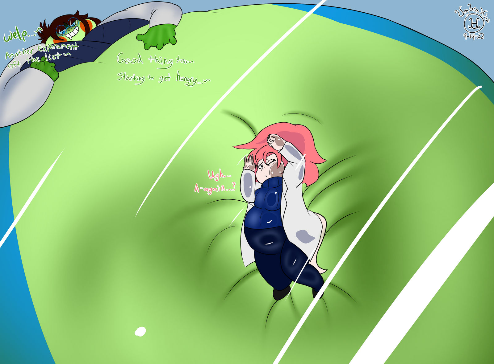 Experiment 474 Experiment gone right by UmbraHive on DeviantArt