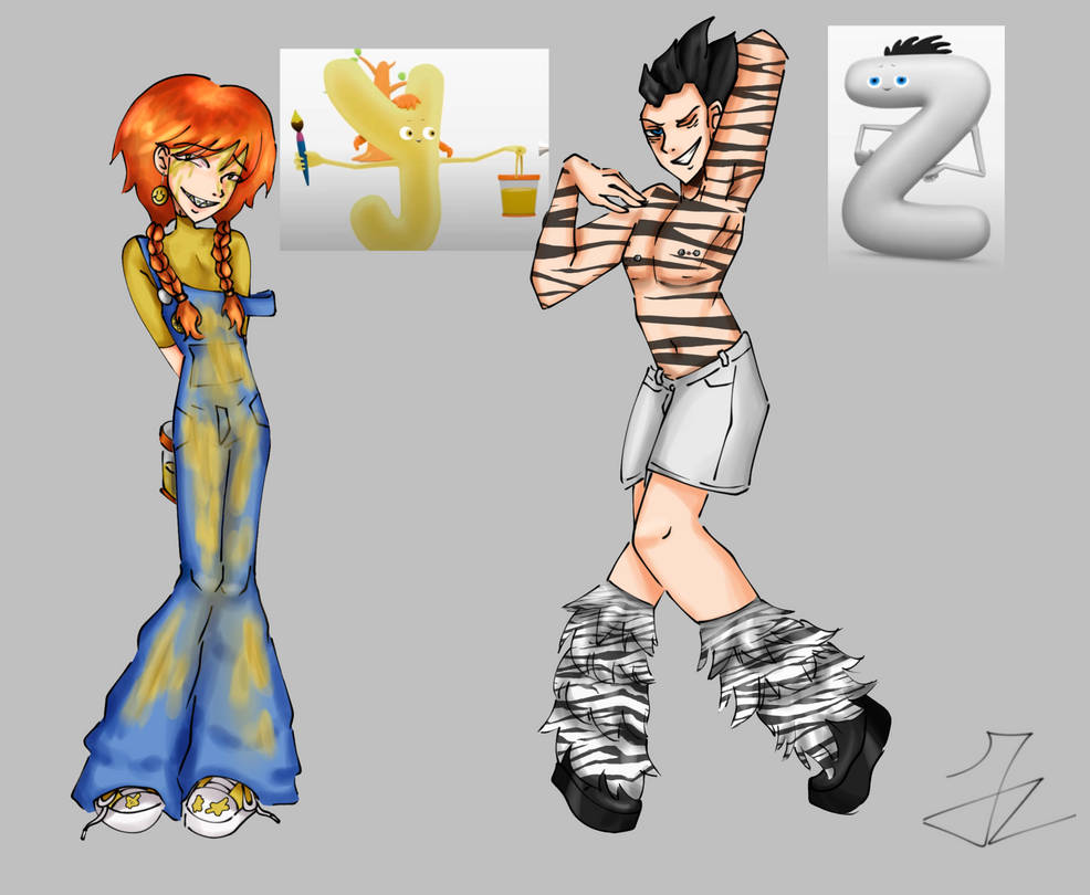 Humanized Let Me Charlie and the alphabet humanized (PART 11) by TheRottenMelody182 on ...